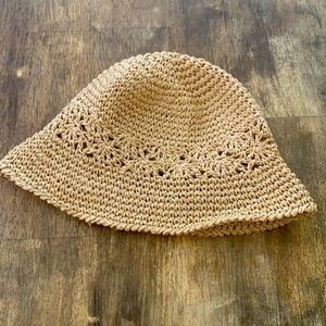 H&M Straw Bucket Hat